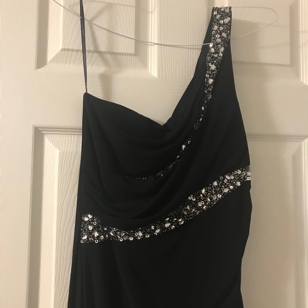 Cachet One Shoulder Evening Gown